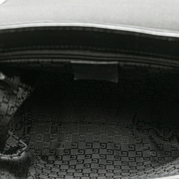 GUCCI Black Leather Shoulder Bag - Picture 8 of 13